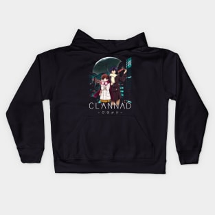 Classic Photo Characters Clannad Japanese Anime Kids Hoodie